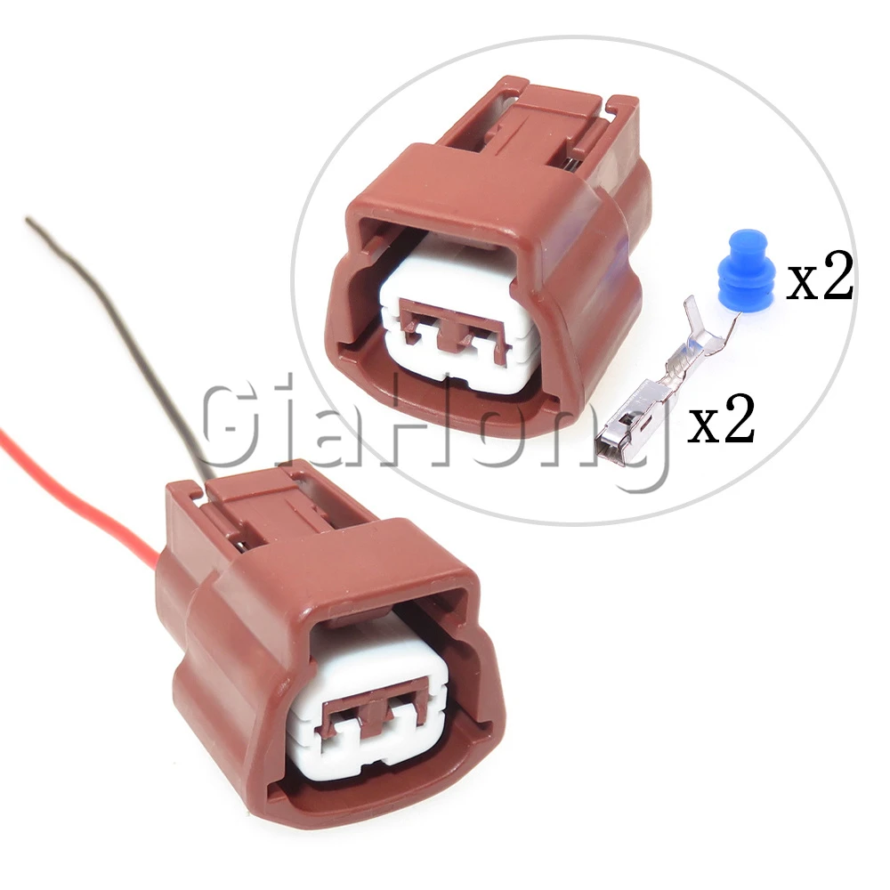 

1 Set 2 Ways 6189-0774 Starter Car Water Temperaure Sensor Wire Harness Socket Auto Wiring Connector For Nissan E02FBR-RS