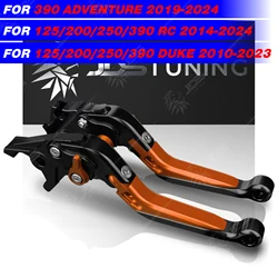 JDSTUNING For KTM 390 ADVENTURE/RC/DUKE 390/250/200/125 Clutch Lever Brake Lever Set Foldable Handle Levers Accessories Parts