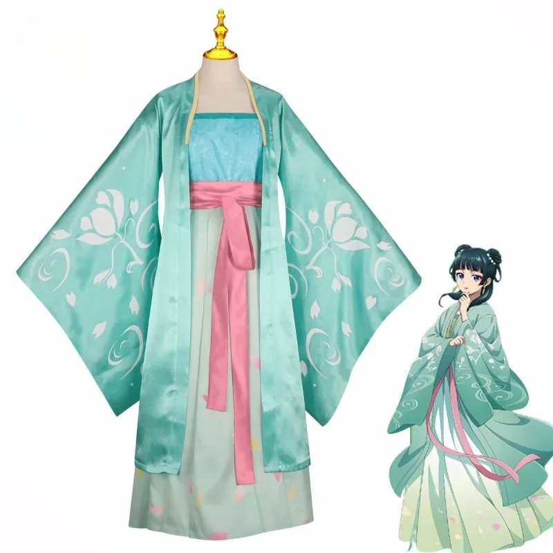 

The Apothecary Diaries Ancient Style Role Playing Set Dress Anime Women's Manga Exhibition Hanfu Set Women's Top Dress Gifts