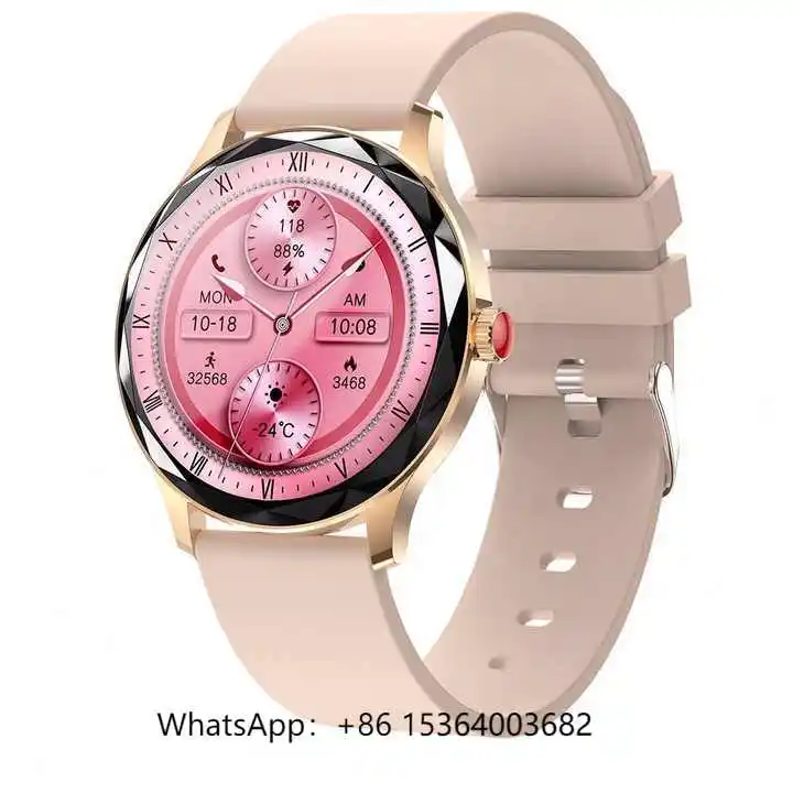 

2025 Popular Health Smartwatch GY5 AMOLED BT Call Fitness Tracker NFC Sport Smart Watch for Lady