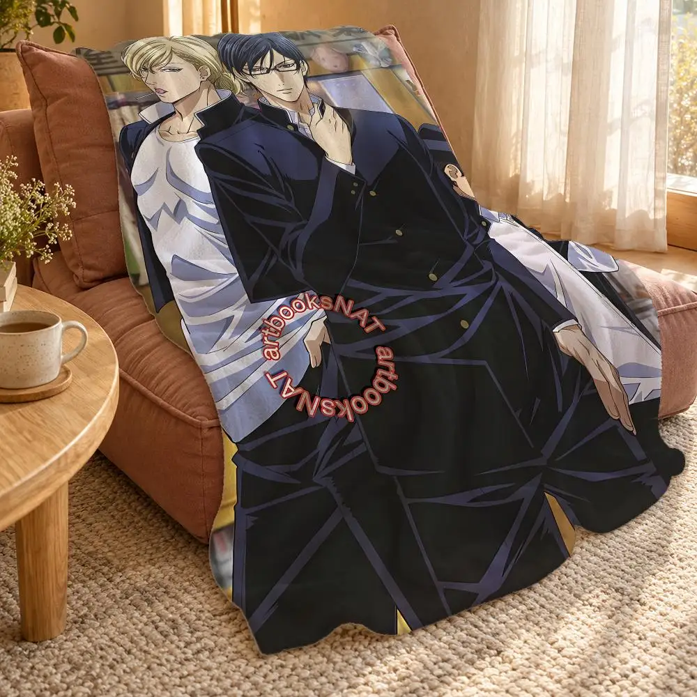 Haven't You Heard I'm Sakamoto Throw Double Sided Flannel Throw Blanket Soft Travel Camping Sofa Bed Home