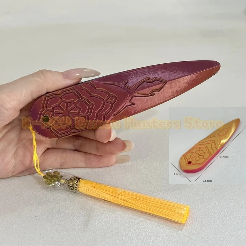 KPop Demon Hunters Zoey Accessory Knife​​ Props K-Pop Cosplay Girl Group Costume Accessories Halloween Carnival Party Prop 2025