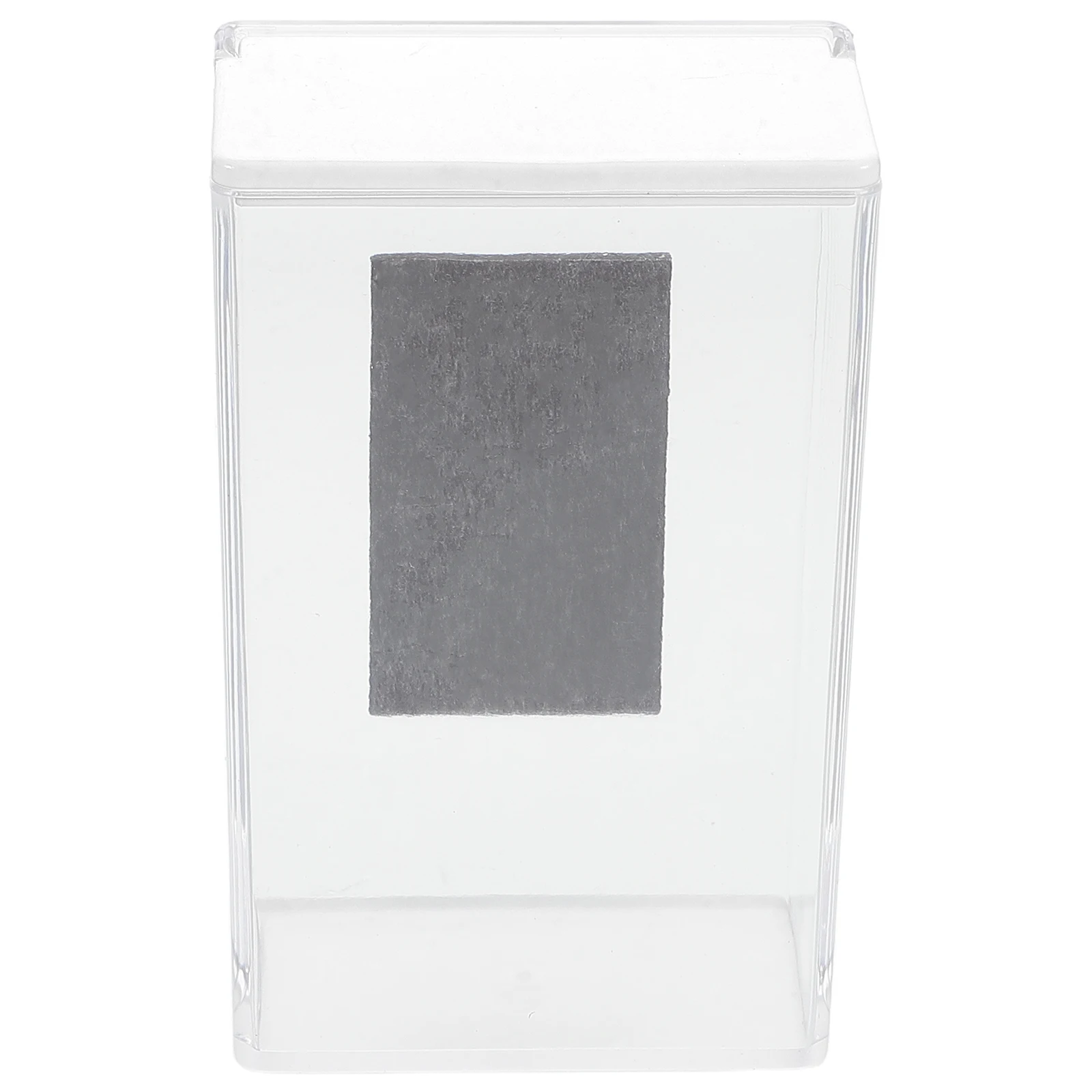 

Magnetic Storage Box Dust-proof Fridge Organizer Kitchen Spice Rack Holder Wall Mount No Drill White Mini Letter Box