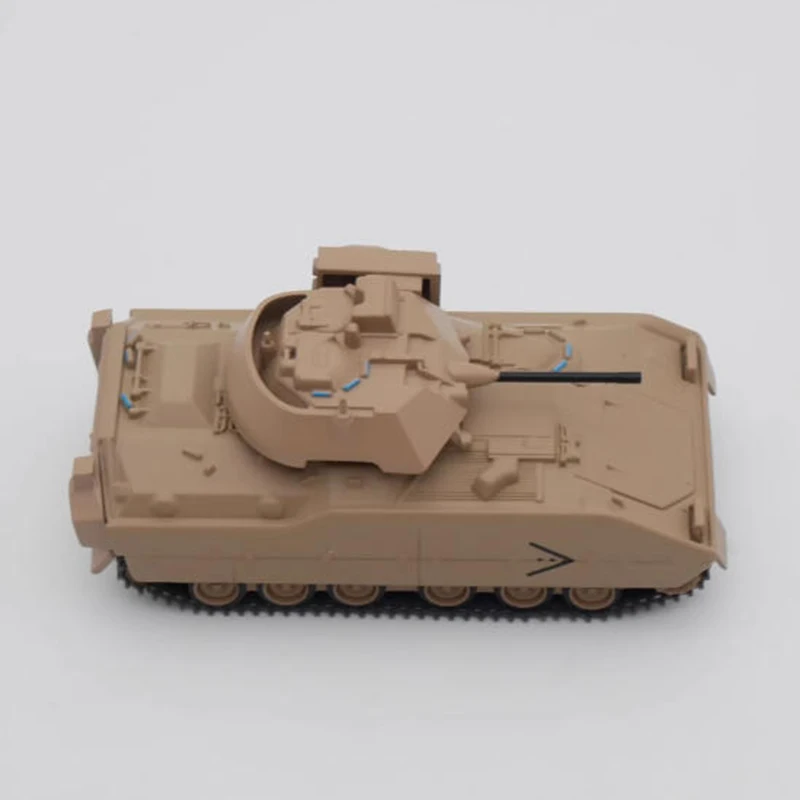 Fabbri 1:72 TulipTree 2C4/MCV-80 Warrio/M2 브래들리 군용 합금 탱크 모델 컬렉션 디스플레이 장식 장난감 선물