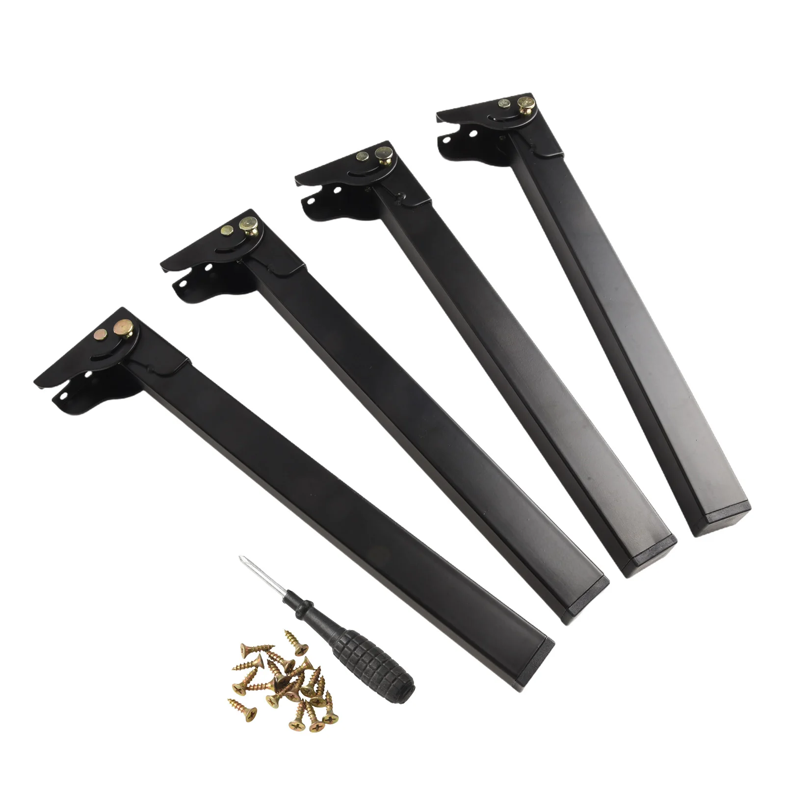 Collapsible Table Legs Folding Table Legs 90° Folding DIY Projects Economical Portable Stable Support Versatile