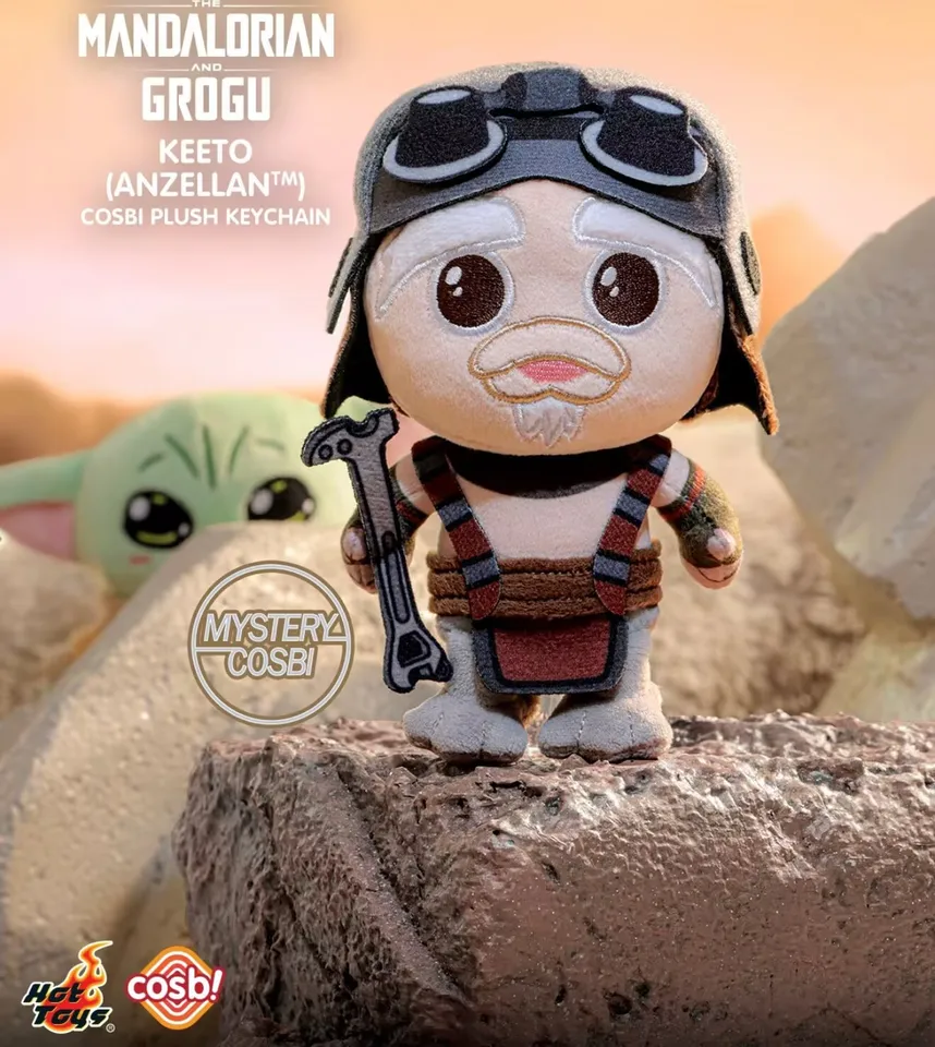 New Genuine Hot Toys The Mandalorian & Grogu Cosbi Blind Box Din