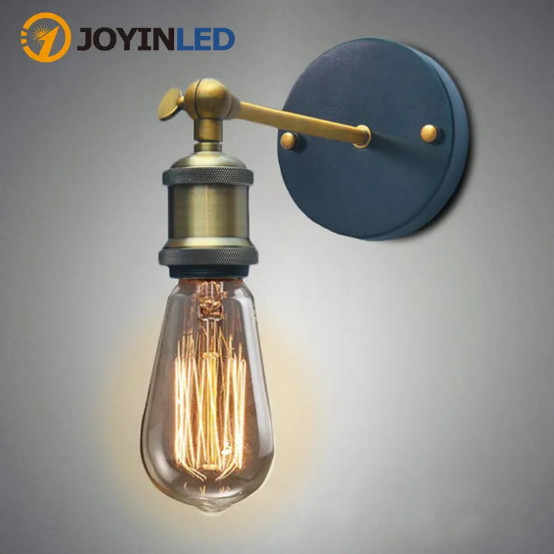

Industrial Retro Wall Lamp Bedroom Living Room Bedside Iron Wall Lamp Shop Coffee Shop Decoration Lighting