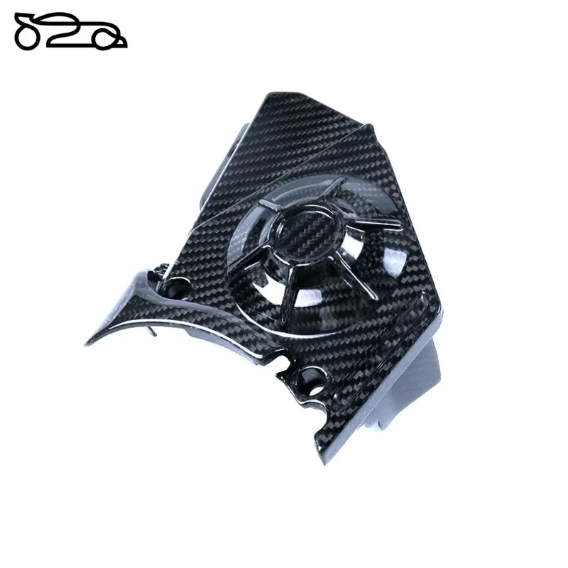 Modified 3K Carbon Fiber Sprocket Cove for Aprilia RS660 Motorcycle Small Chain Cover
