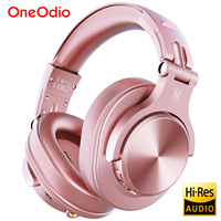 Oneodio A70 Wireless Headphones Sport Bluetooth 5.2 Earphone Over Ear Handsfree Headset With Microphone For Phone Hi-Res Audio