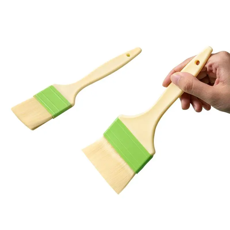 Tool oil brush for high-temperature barbecue, suitable for brushing egg liquid in baking foods and kitchen pancakes