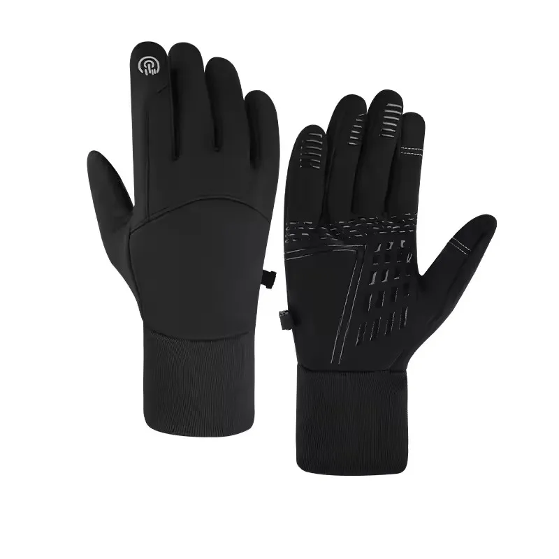 

Autumn Winter Men Women Gloves Touch Screen Waterproof Windproof Gloves Outdoor Sports Warm Thermal Fleece Running Ski Gloves