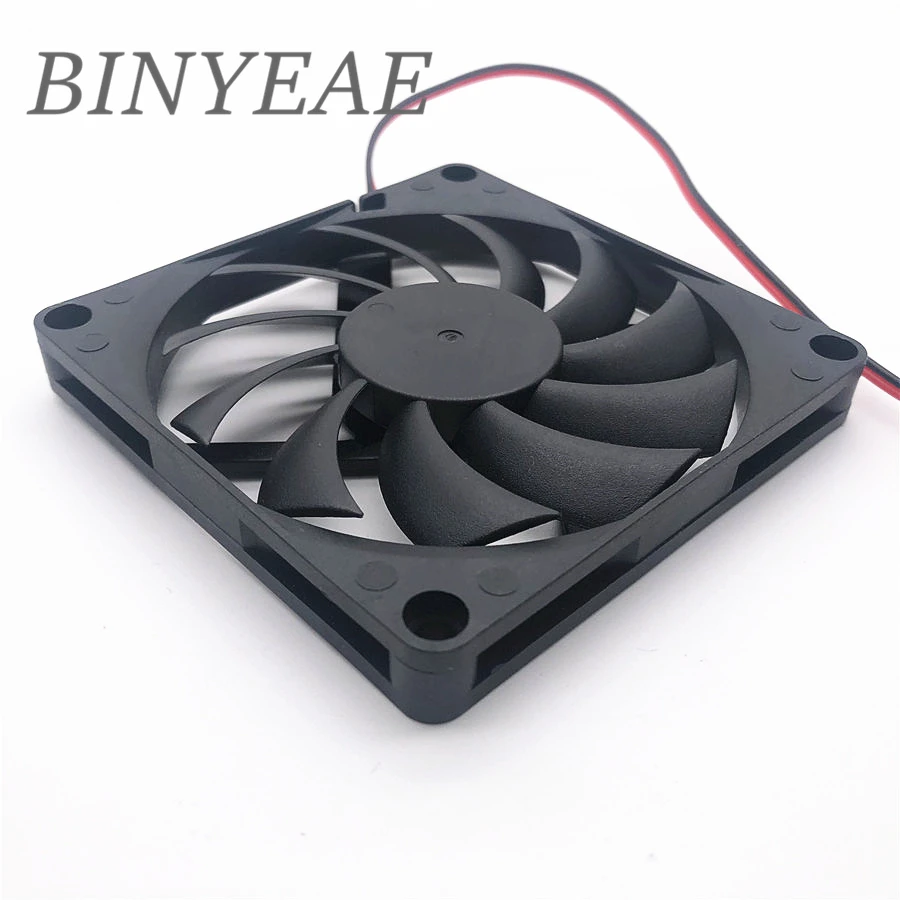 

8010 80MM 80x80x10MM Cooling fan DC 5V 12V 24V Ultra-thin USB cooling fan Comptuter CPU Cooling fan with 2pin