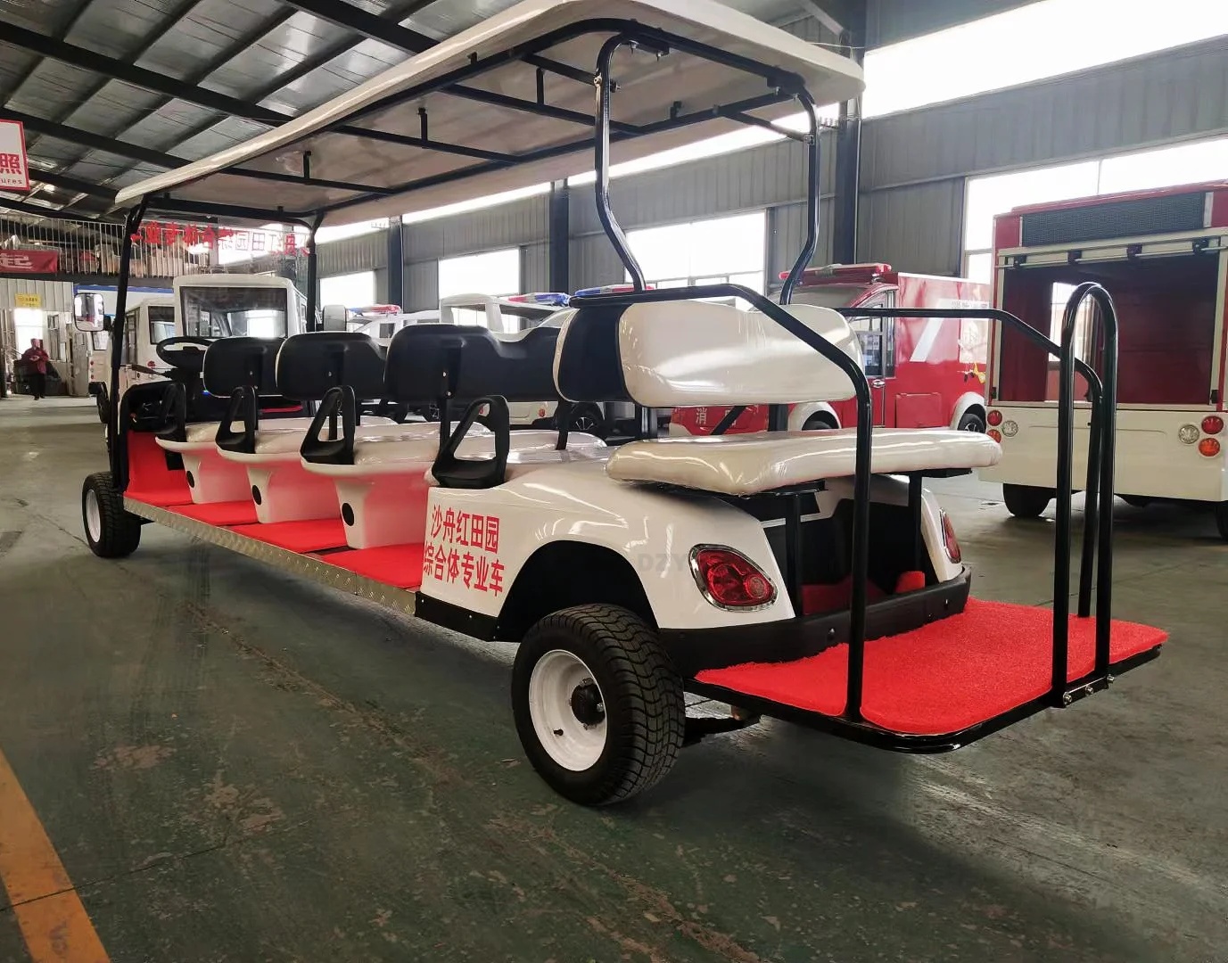 China nuevo 72V 5KW 4 plazas carrito de golf eléctrico calle legal 4x4 caza Buggy coche con certificación CE