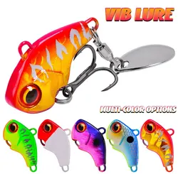 Señuelo VIB metálico 6g – Cuchara giratoria con lentejuelas para spinning