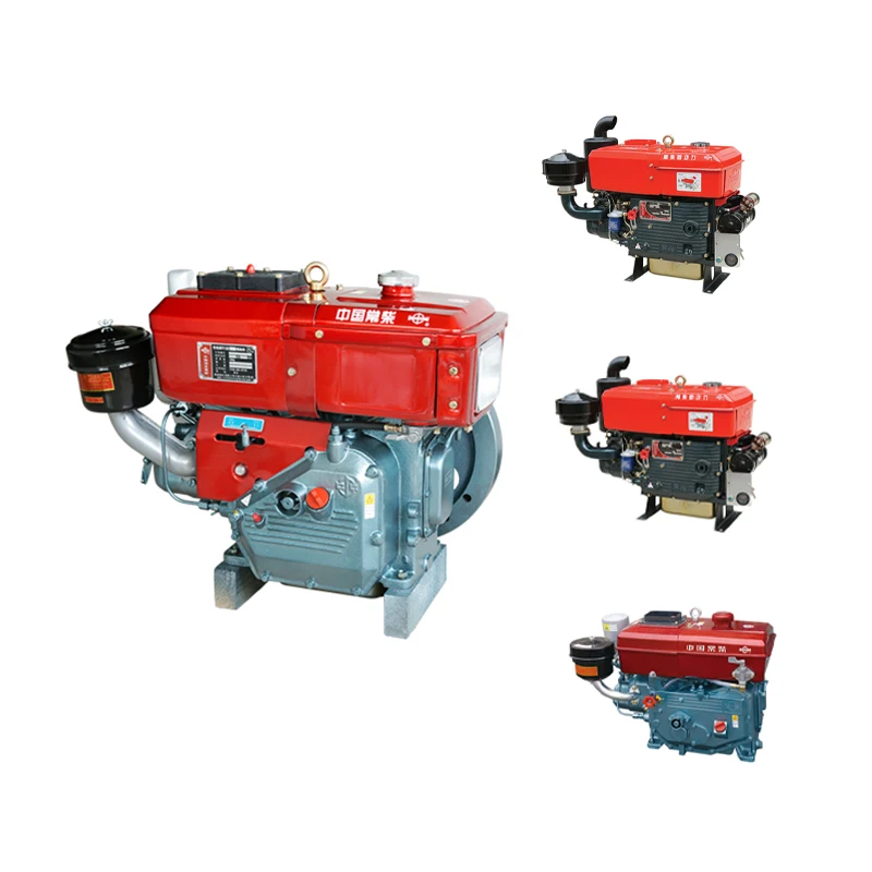 Four Stroke Water-cooling Changchai diesel Engine Single Cylinder