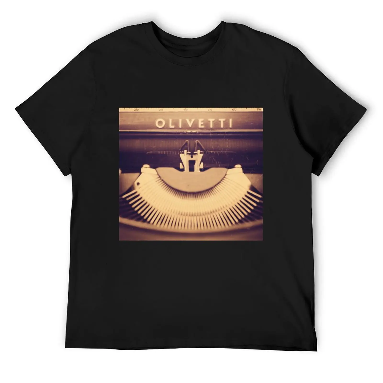 

Olivetti typewriter T-Shirt sports fans essential t shirt tops man t shirt mens graphic t-shirts