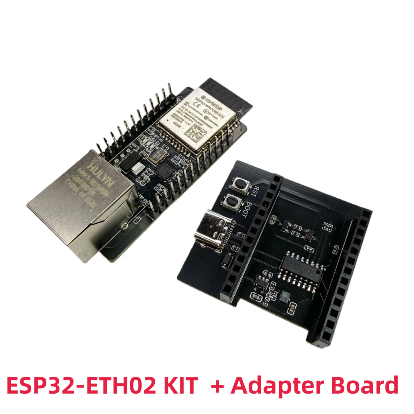 ESP-ETH Ethernet Development Board WT32-ETH01 and ESP32-ETH02 with WiFi and Bluetooth Support and ETH Adjust Adpater Board