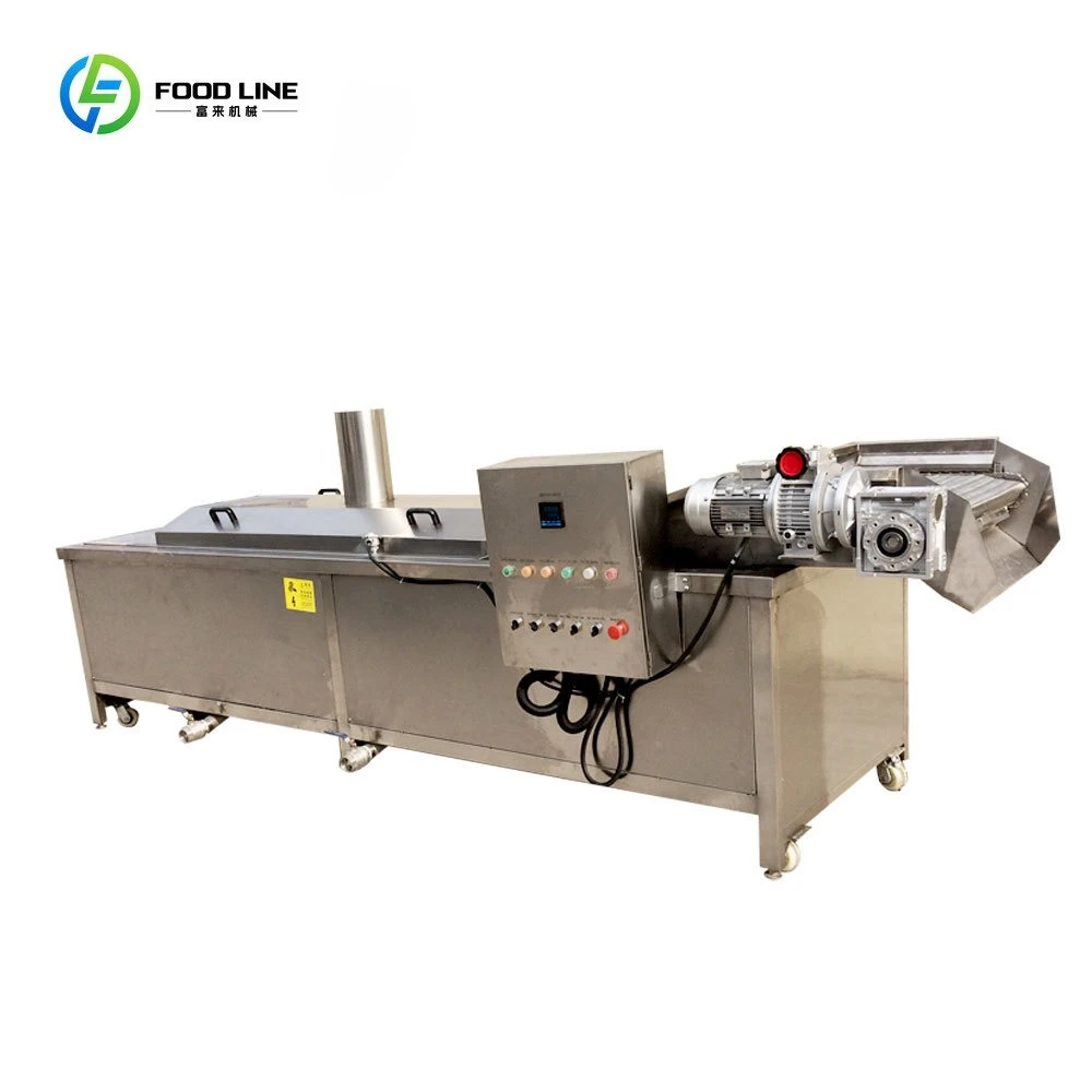FOODLINE Customized Best Selling Cactus Nopales Blanching Machine Noodles Carrot Blanching Machine Mealworms Blanching Machine