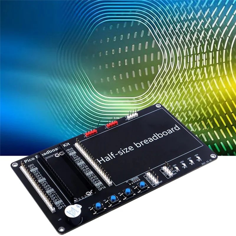 

Комплект модуля платы расширения для Raspberry Pi PICO W GPIO, плата расширения, 4-канальный релейный датчик ввода-вывода, комплект модуля отладки A