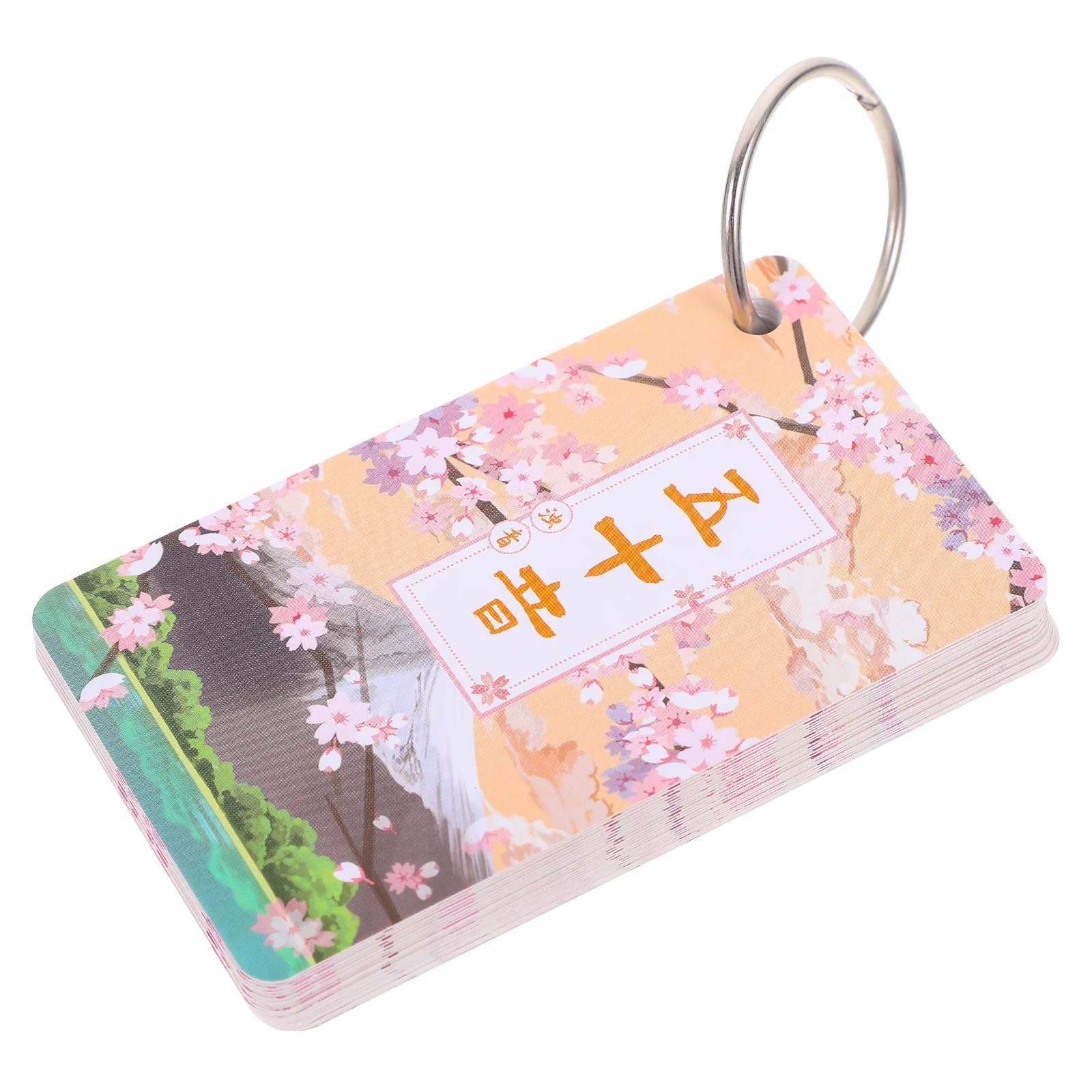 

Japanese 50 Sound Flash Cards Hiragana Katakana Gojūon Practice Set Educational Learning Tool Lightweight Durable for Beginners