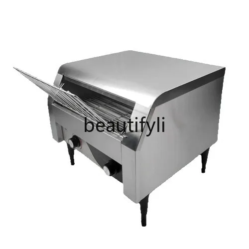

Commercial Toaster with Crawler Track, Automatic Breakfast Bread Maker, Sandwich Maker