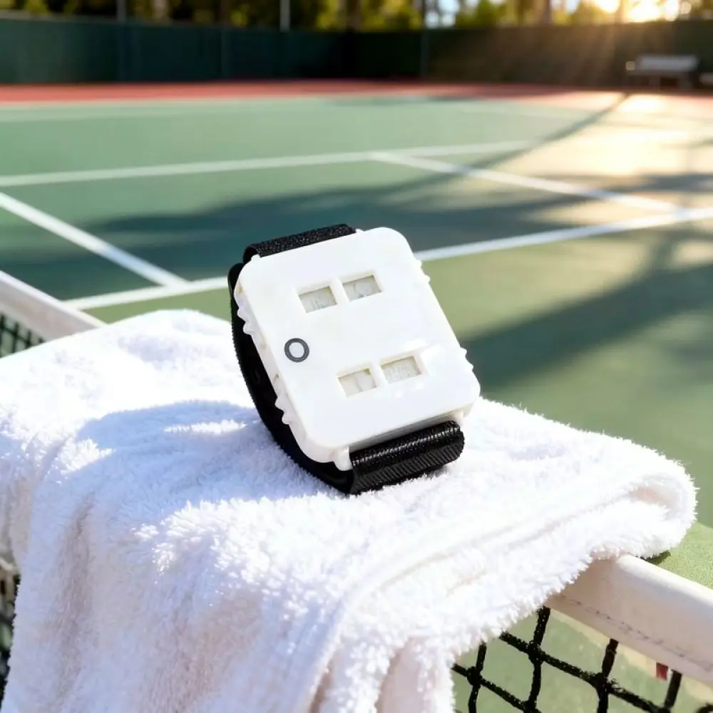 Manual Wrist Score Counter For Tennis Badminton Paddle Sports Durable Plastic Scorekeeper Watch Wrist Accessory Device