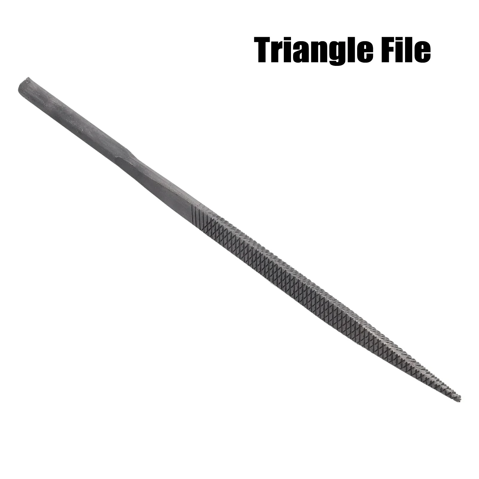1pc Pneumatic File Blades Air File Small File 5×140mm Flat/Half Round/Triangle/Round File For Carving Deburring Shaping Glass