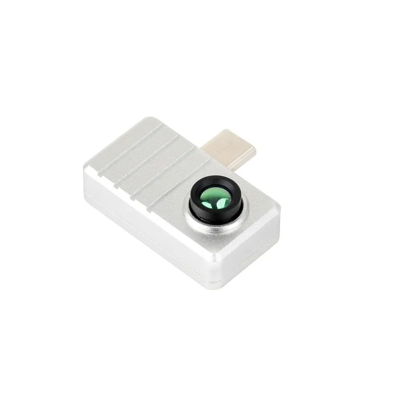 Waveshare Smartphone IR Thermal Imaging Camera (B), Type-C Port,Plug And Play,Options for 45° / 90° FOV,Aluminum Alloy Case