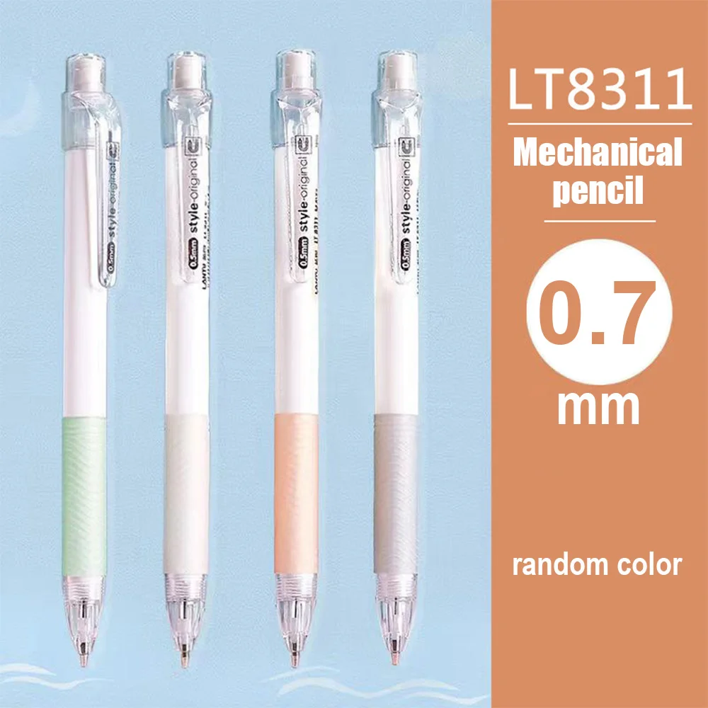 

0.7mm Children's mechanical pencils are durable, easy to write with, simple and stylish design, comfortable grip, and easy use