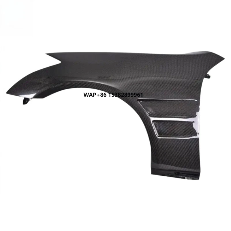 

Skyline / Infiniti G35 Coupe Carbon Fiber Fenders VS Style - Wet Carbon Fiber Front Fenders, Style Vented Fender Panels