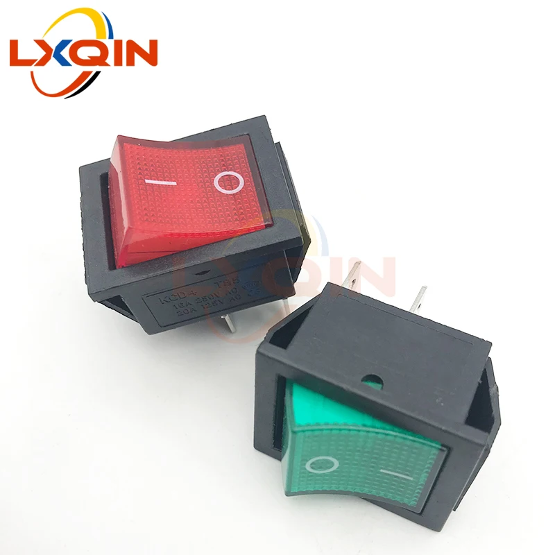 LXQIN Black Rocker Switch Power Switch ON-OFF-ON 3 Position The Arrowis Reset 16A 250VAC/20A 125VAC