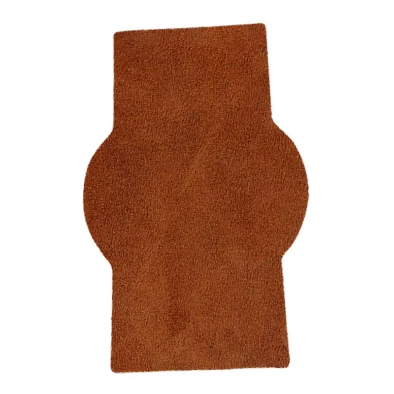 Adhesive Anti Slip Mat Erhu Parts Erhu Pad Accessories Cowhide Brown Erhu Mats With Adhesive Musical Instrument Erhu Accessory