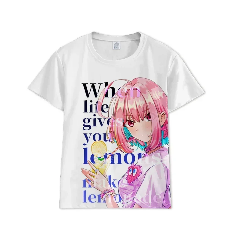 

AA Anime Yumemi Riamu Cosplay Halloween Costume Shirt Carnival Costumes Girls Women Short Sleeve Tshirt OI7376 2025 New