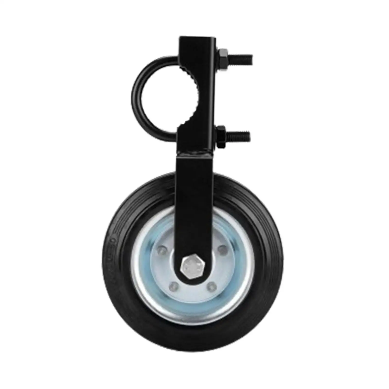 Wheel for Gate Heavy Duty Sliding Caster Smooth and Silent Operation Adjustable Height for Round Tube Frame