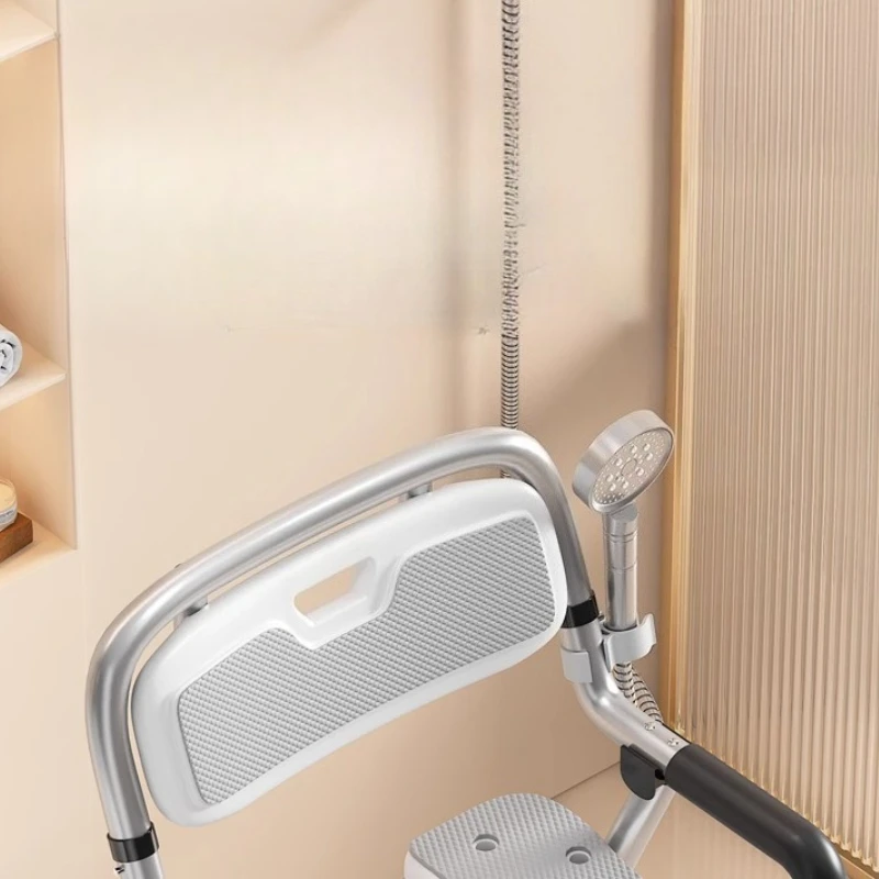 كرسي باديكير البلاستيك تخزين البراز الحمام عالية المطبخ البراز العثمانيين تابوريت المراحيض كراسي قابلة للطي حمام Stoljek #4