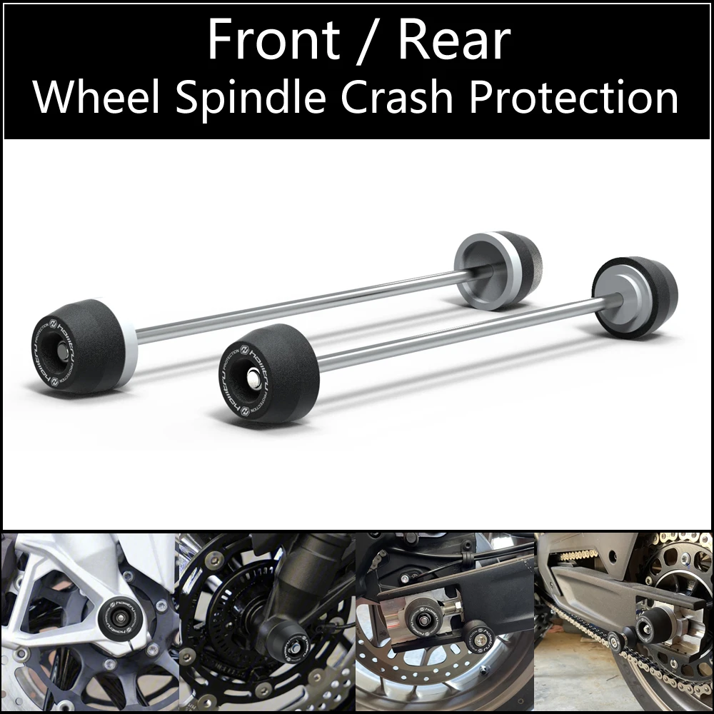 

FOR KTM 790 890 DUKE R/GP 2018-2023 Front Rear wheel Spindle Crash Protection