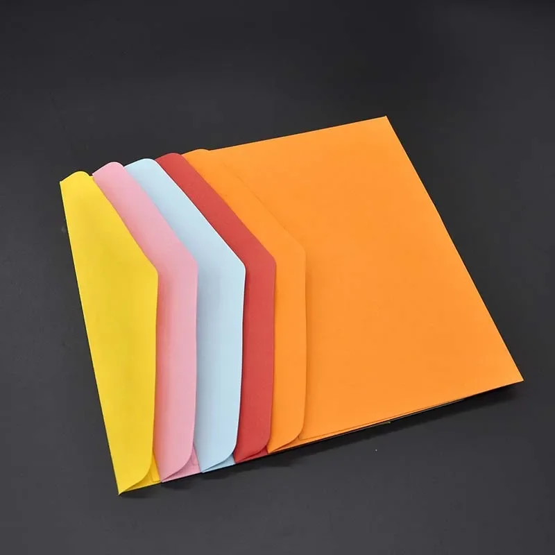 50pcs/lot A5 Envelope Storage Bag Stationery Small Business Supplies Office File Bag Contract Office Stationery Archive Bags