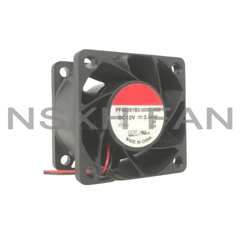 New CPU Cooler Fan PF40281B2-000C-A99 4CM 4028 12V 3.44W High Air Volume Cooling Fan