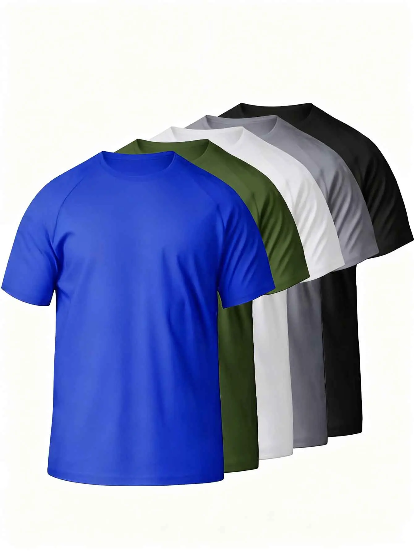 

Мужские рубашки для тренировок в упаковке, влагоотводящая футболка сухого кроя, футболки с короткими рукавами для бега в тренажерном зале