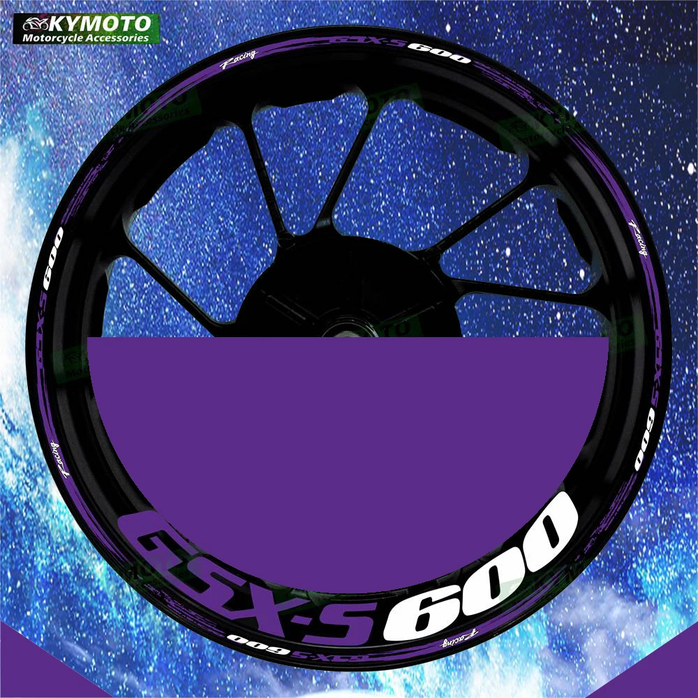 

Для GSX-S600 GSXS600 аксессуары для мотоциклов 17-дюймовые наклейки на передние и задние колеса, наклейки на обтекатели, украшения