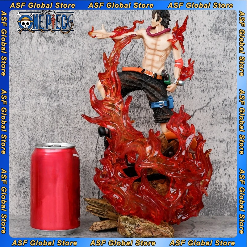 

Новая 30 см ONE PIECE аниме-фигурка Portgas D Ace периферийные устройства ПВХ модель сцена статуя украшения для рабочего стола подарки на день рождения игрушки