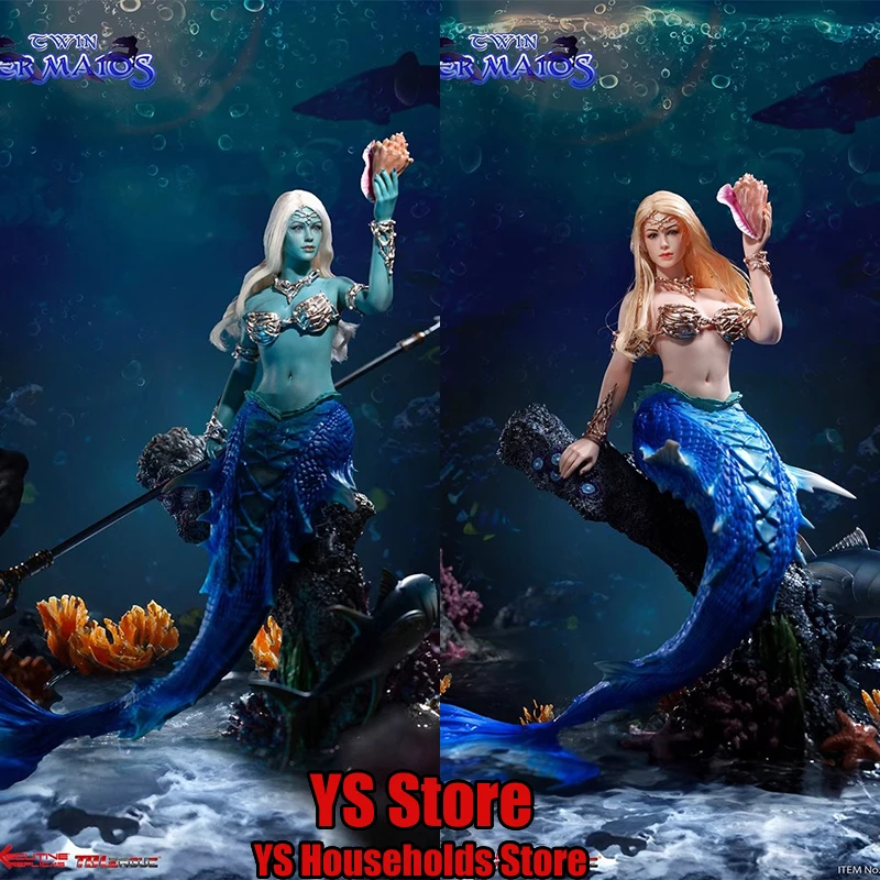 In Stock TBLeague PL2024-225A Blue PL2024-225B Normal Verison 1/6 Sea Beauty Female Monster Action Figure Delicate 12