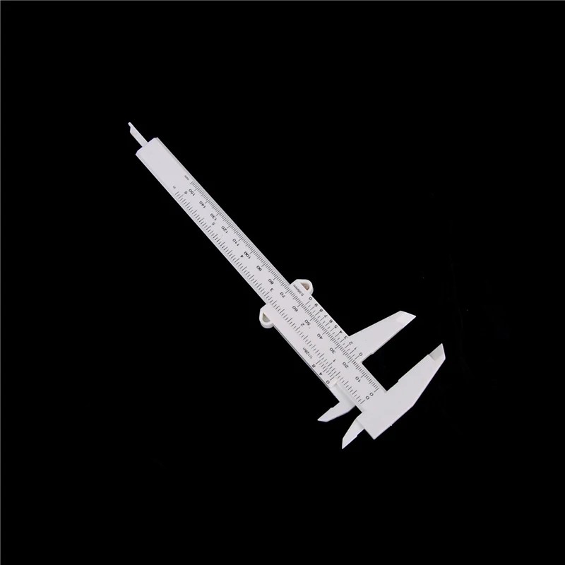 6 Inch 150mm Plastic Ruler Sliding Gauge Vernier Caliper Jewelry Measuring Tool-New