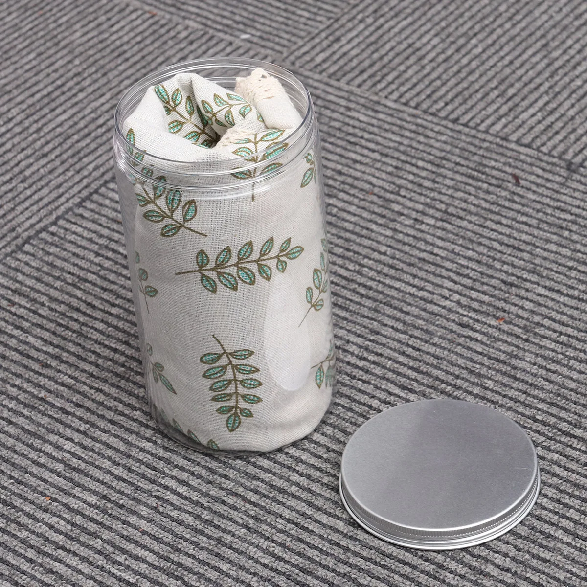 

1280Ml Plastic Storage Tank 10X18Cm Sealed Container For Tea Nuts Snacks Seasoning Portable Kitchen Storage Bottle Organizer