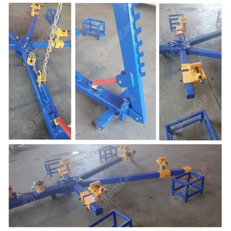 Équipement de réparation de cadre de carrosserie Portable, extracteur de Collision d'établi de voiture, réparation de lissage, lisseur de faisceau de voiture