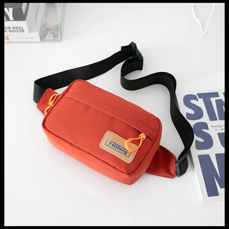 Basic Style Nylon Zipper Ladies Waist Packs Portable Bags for Women 2024 New Hot Sale Free Shipping Bolsas Para Mujeres