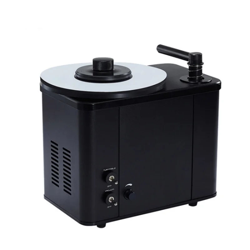 RW220 Vacuum Automatic Vinyl Record Cleaner Adjustable Speed Suction Drying LP Washing Machine for 7-12 Inch Vinyl Records