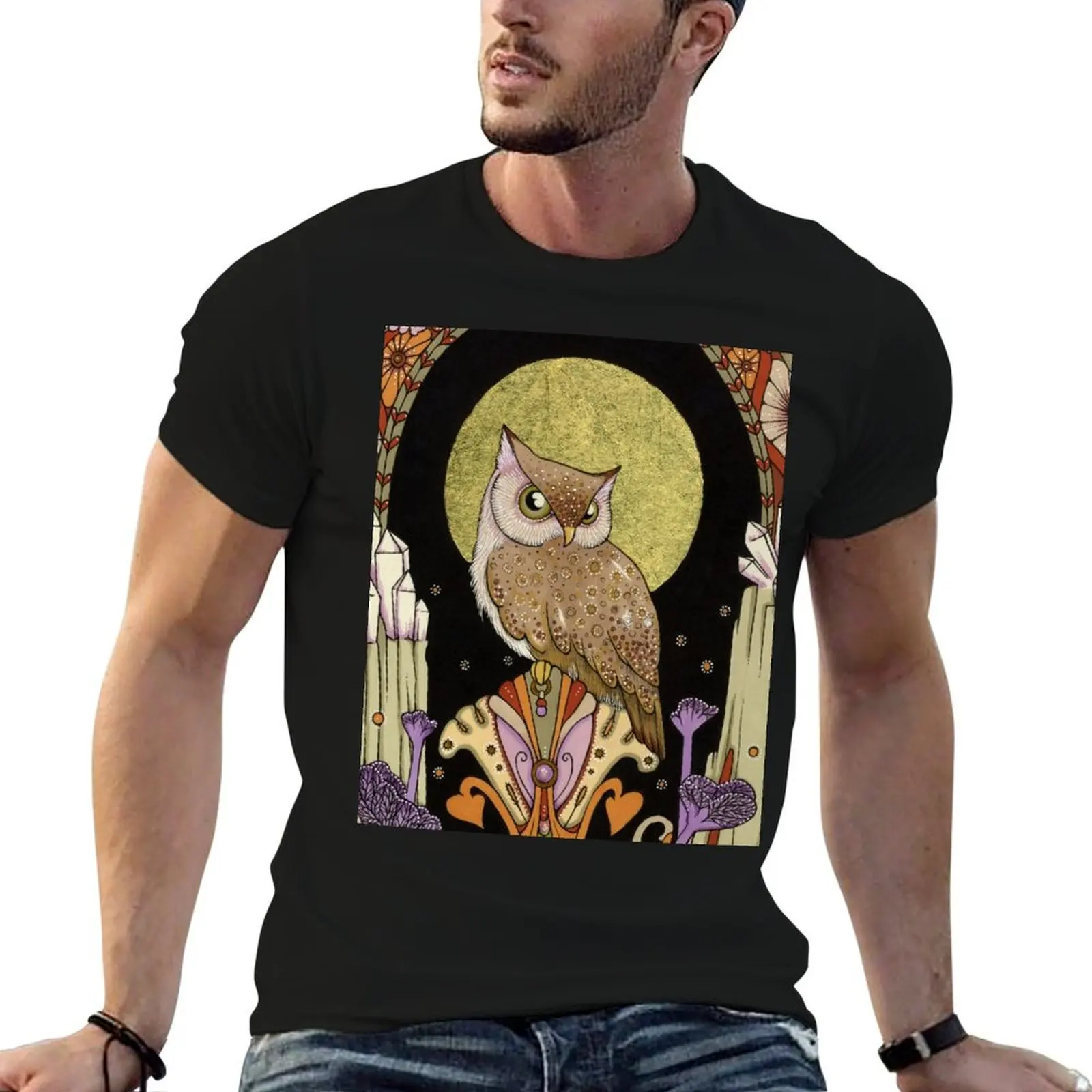 T-shirt The Mentor pour homme, t-shirts graphiques pour homme, t-shirt 100% coton, marque de luxe
