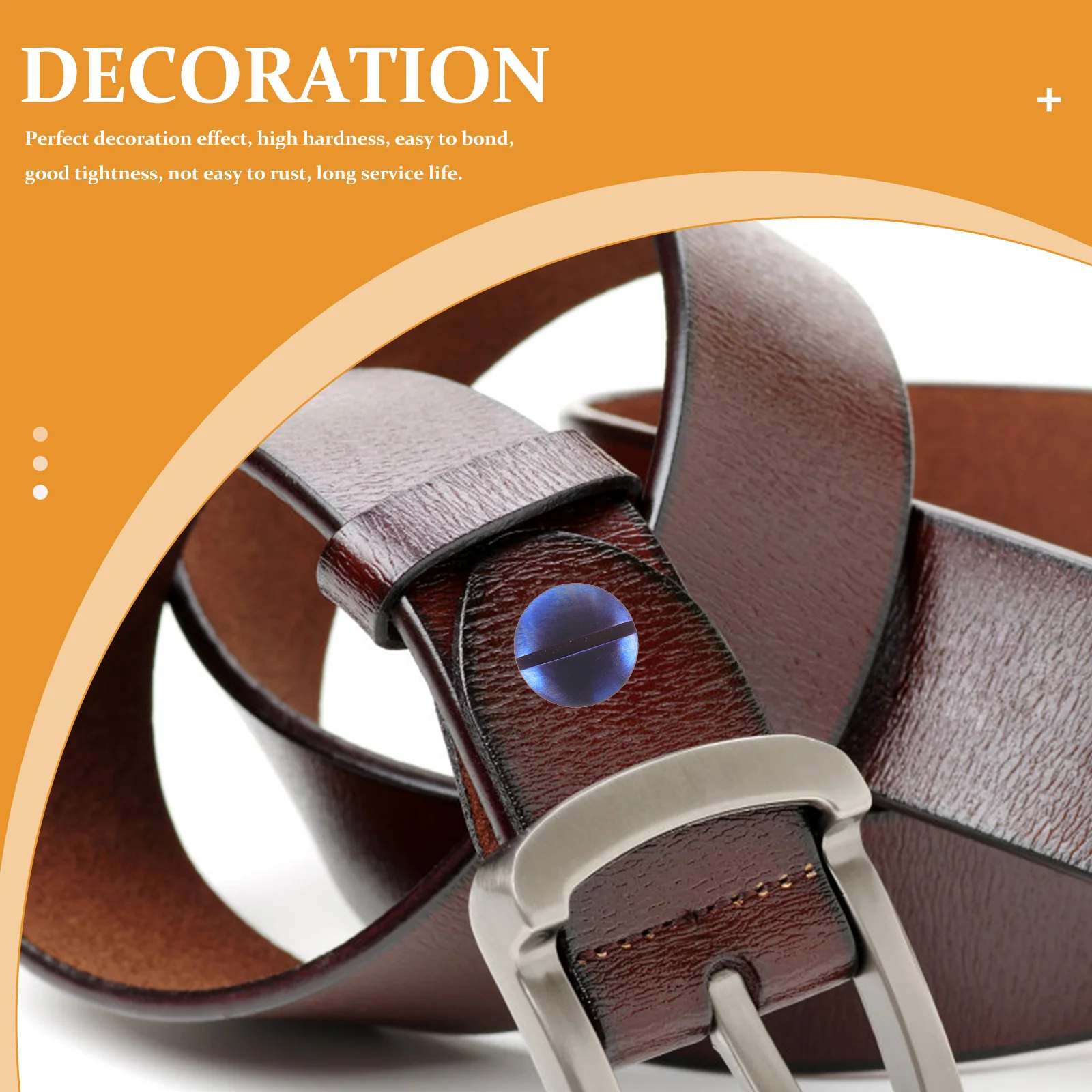 

2pcs Screw Binding Posts Titanium Alloy Nickel Plated For Belt Purses Saddles Book Scrapbook Photo Album Camping Hiking