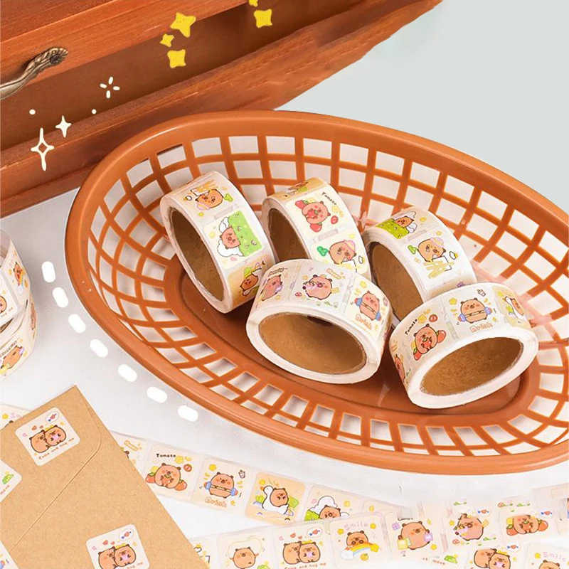 300Pcs Cartoon capibara Graffiti Stickers adesivi autoadesivi multifunzionali per bottiglia d'acqua bagagli per Laptop decalcomanie per Laptop